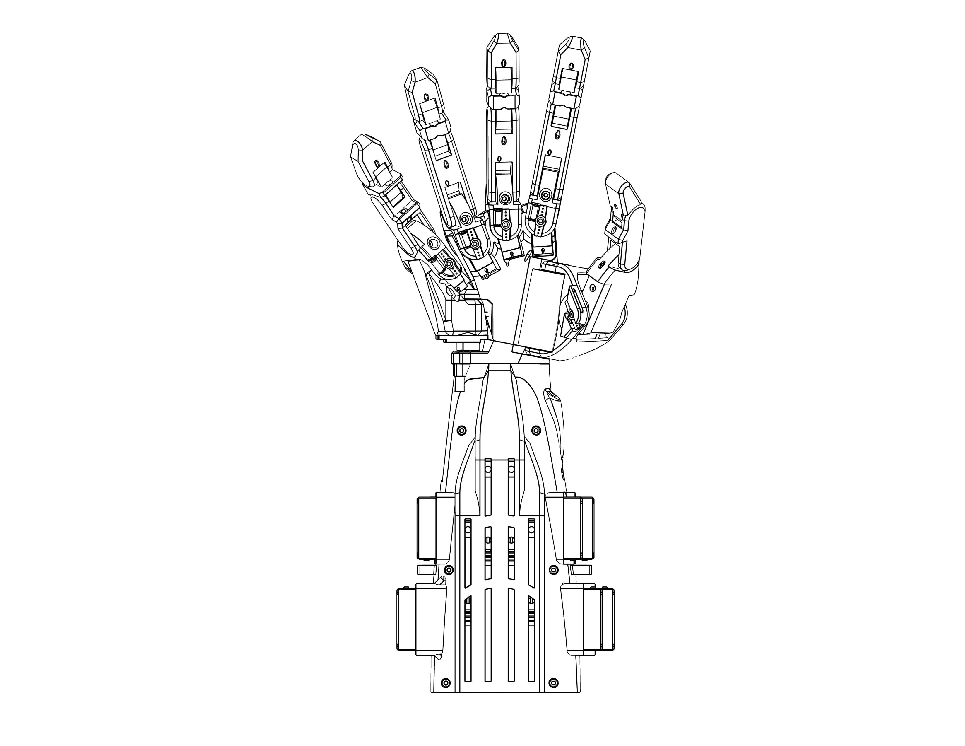 Hand background